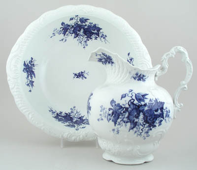 Ewer and Bowl c1885